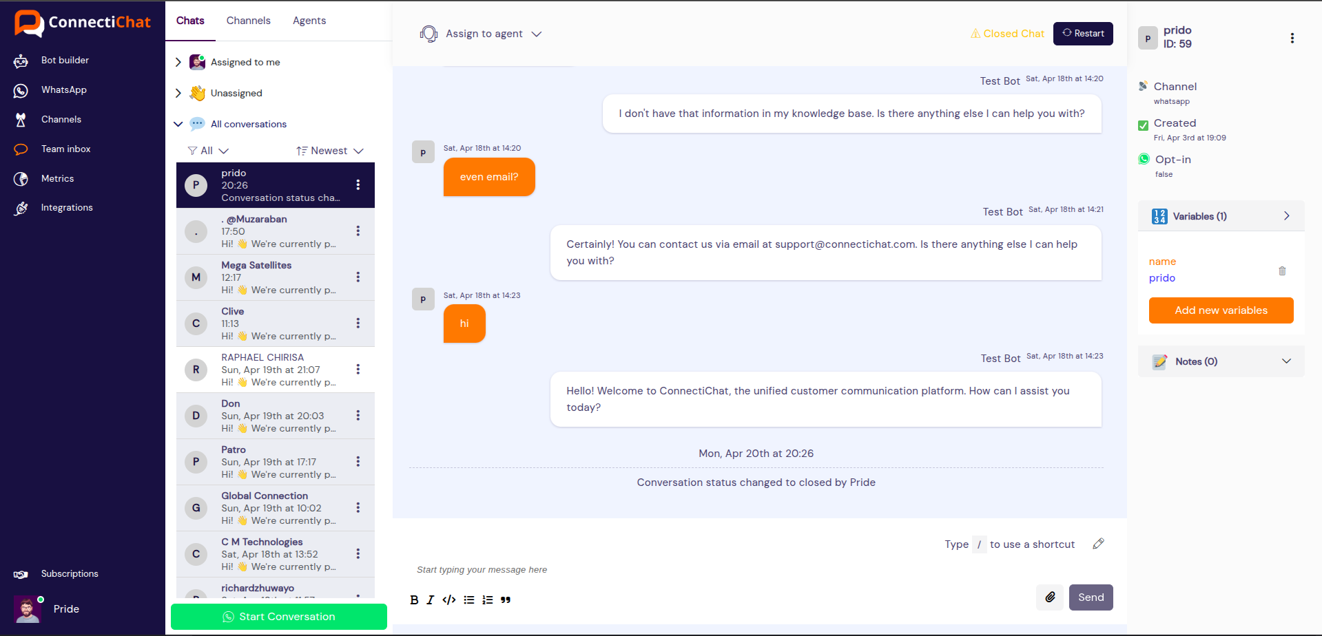 Team Inbox